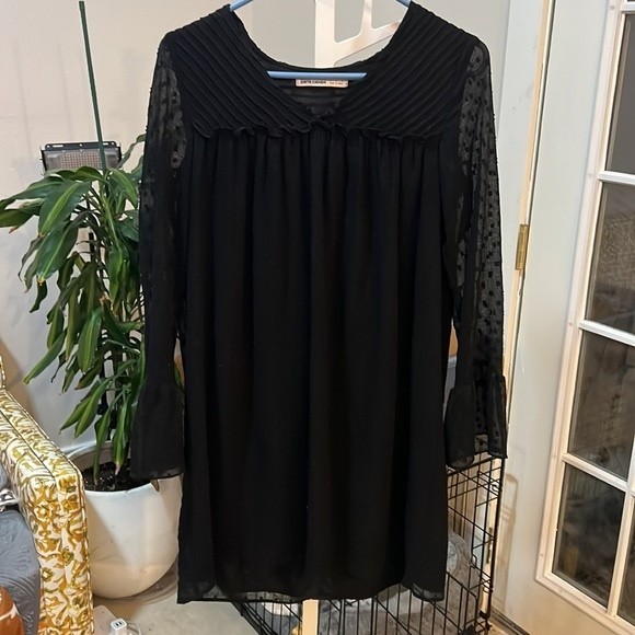 zara black polka dot mesh dress Zara | Dresses | Zara Black Mesh Polka Dot Dress